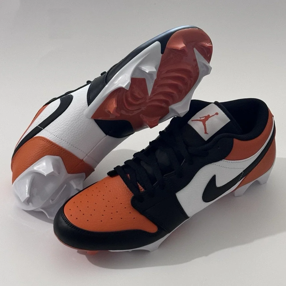 Nike Air Jordan 1 Low Shattered Backboard Size 15 Football Cleats
